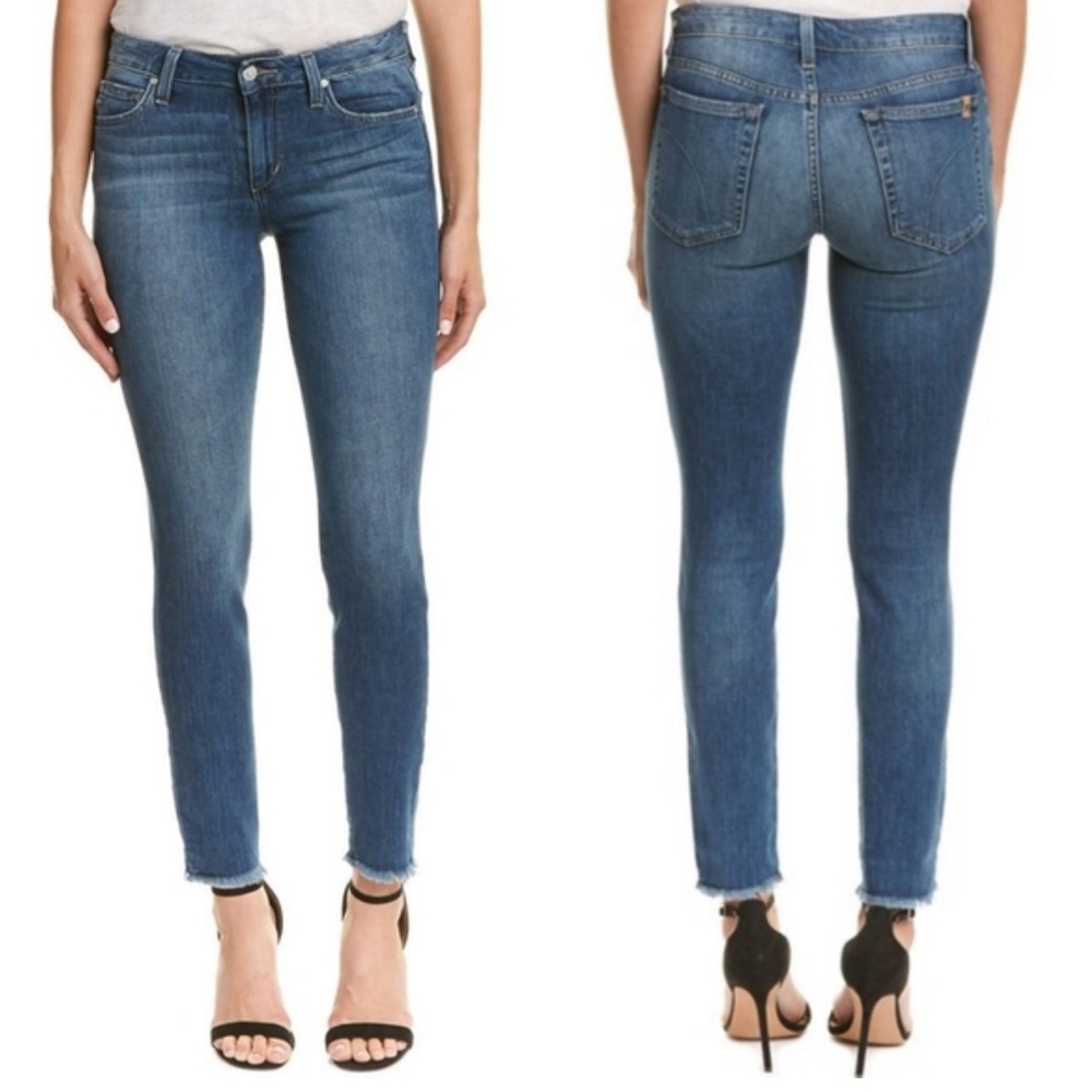 Joe’s Jeans Flawless Skinny Fray Hem Jeans